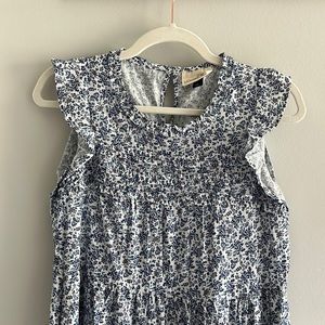 Like New Universal Thread Floral Ruffle Maxi Dress